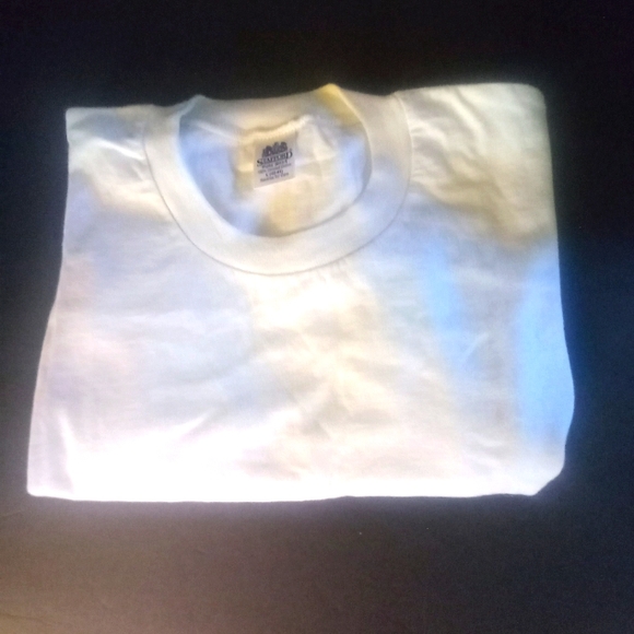 1 Stafford White Tee L - Picture 1 of 2